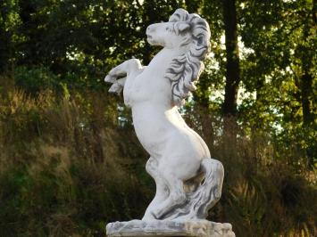Paard op Sokkel - 150 cm - Steen