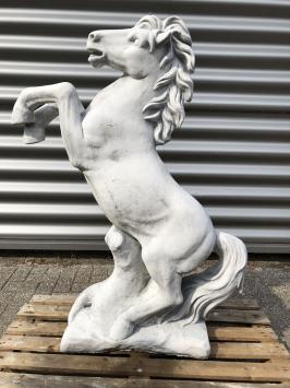 Prancing Horse XL - Solid Cast Stone