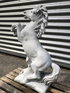 Prancing Horse XL - Solid Cast Stone