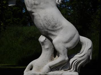 Prancing Horse XL - Solid Cast Stone
