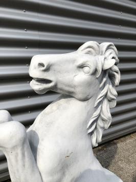 Prancing Horse XL - Solid Cast Stone