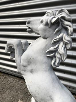 Prancing Horse XL - Solid Cast Stone