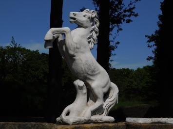 Prancing Horse XL - Solid Cast Stone
