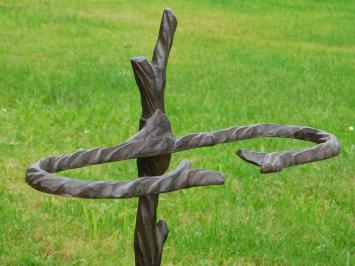 Umbrella stand - Cast iron - Brown