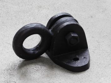 Movable Ceiling Hook - Black - 120 x 110 mm - Iron
