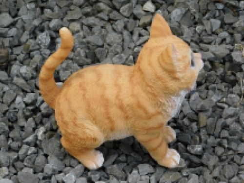 Katze orange - Polystone