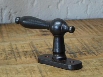 Window catch - antique iron rusted - window handle