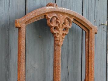 Gietijzeren Stalraam Greetje - Kiepraam - Roest