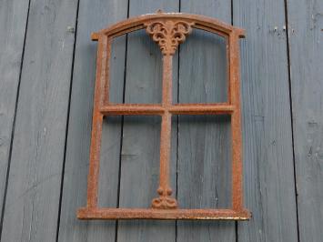 Gietijzeren Stalraam Greetje - Kiepraam - Roest