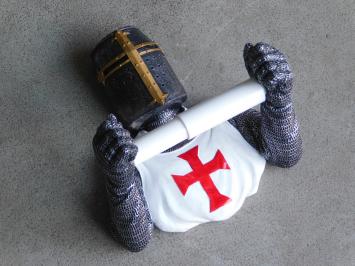 Unique Knight Toilet Roll Holder | Hand-painted | High-quality Polystone