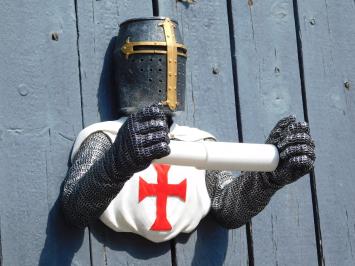 Unique Knight Toilet Roll Holder | Hand-painted | High-quality Polystone