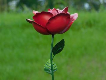 Handmade Rose - garden stool 85 cm - metal