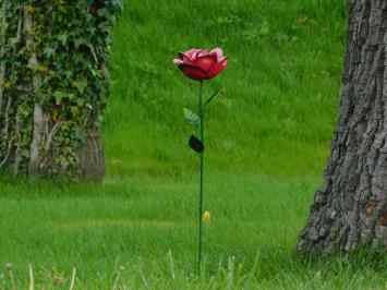 Handmade Rose - garden stool 85 cm - metal