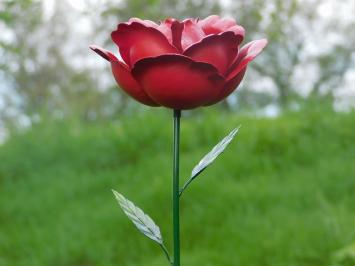 Handmade Rose - garden stool 85 cm - metal