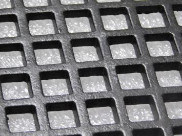 Square Grid - 14.5 x 14.5 cm - Iron 