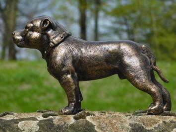 Statue Pitbull - Gusseisen - Hundeskulptur