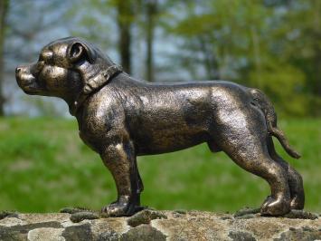 Statue Pitbull - Gusseisen - Hundeskulptur