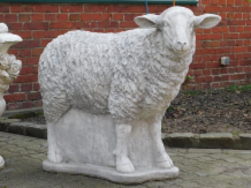Statue Sheep XL - solid stone