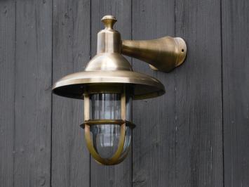 Ship's lamp M - Brass - Round