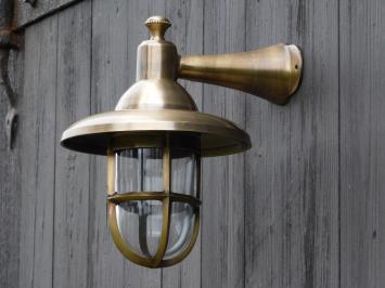 Ship's lamp M - Brass - Round