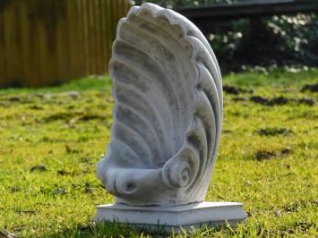 Statue Muschel - 40 cm - Stein