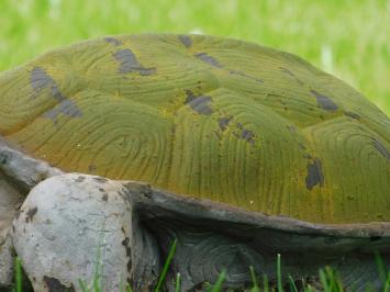 Statue Schildkröte XL - Polystone - Vintage-Look