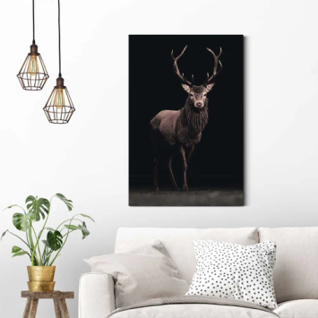 Painting Deer - 90 x 60 cm