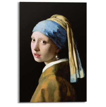 Gemälde Das Mädchen mit dem Perlenohrring - 90 x 60 cm