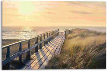 Painting Beach Path - 90 x 60 cm