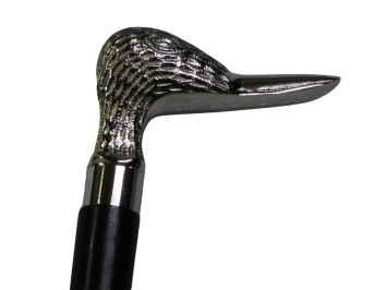 Schoenlepel met Eend - Hardhout en Nikkel