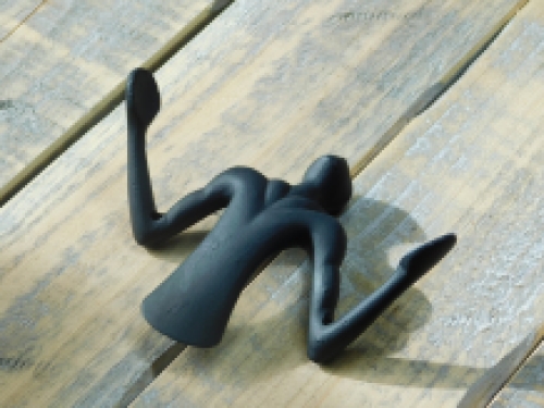 Coat rack - two hooks - sculpture man