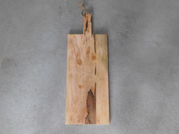 Serving board-cutting board-kitchen board- XL - wood - 78 cm - with handle