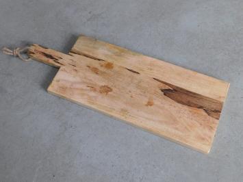 Serveerplank-snijplank-keukenplank-XL  - hout - 78 cm - met handvat