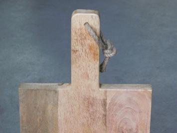 Servierbrett-Kuchen Brett XL - Holz - 78 cm - mit Griff