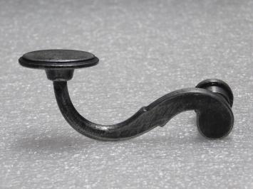 Set Türgriffe Hamilton + Türgriff- und Schlossrosetten, Vierkant – Gusseisen, verzinkt