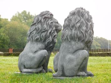 Set Lions - Grey - Solid Stone