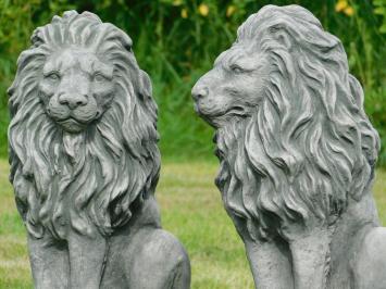 Set Lions - Grey - Solid Stone