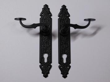 Set Door Hardware - PZ92 - Matt Black - Alu