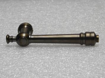 Montel Door Handle Set - Dark Patinated Brass