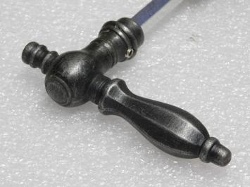 Set Türgriffe Kensington – Gusseisen verzinkt