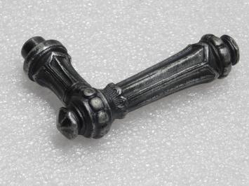 Oxford Door Handles Set - Cast Iron Galvanised