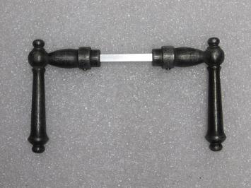 Set Deurklinken York - Gietijzer Verzinkt