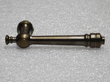 Set Deurklinken Montel + Lange Deurplaten BB 72 - Gepatineerd Messing