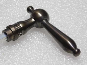 Set Deurklinken Revo - Donker Gepatineerd Messing