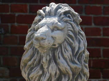 Lions Set – Left & Right – Solid Stone
