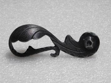 Set Türgriffe Vienna + Türgriff- und Schlossrosetten, quadratisch – Gusseisen, verzinkt