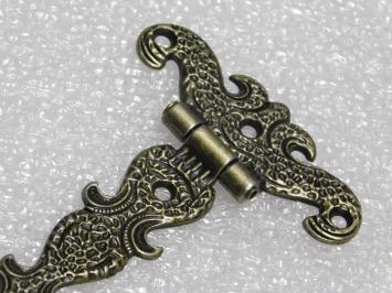 Decorative Furniture Hinges - Bronze - Set of 2