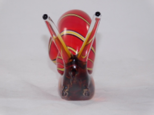 Glass sculpture Snail in Murano style-Last one!!