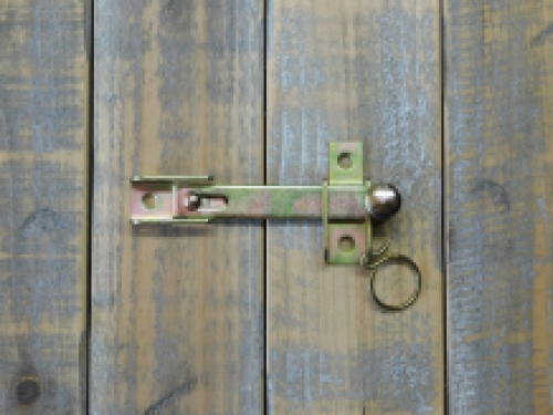 Locking bolt - suspension hook for gates - zinc-plated iron