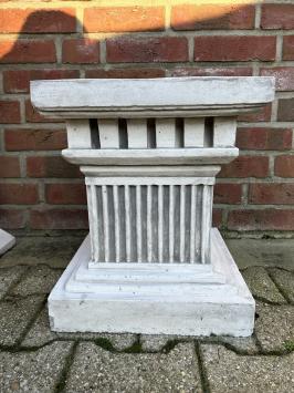 Sokkel - Zuil - 42 cm - Vierkant - Steen